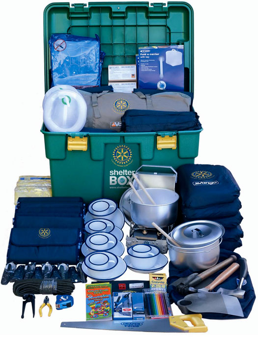ShelterBox contents