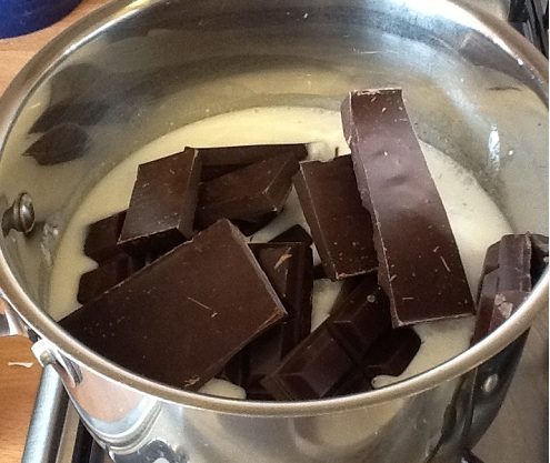 Coconut ganache small