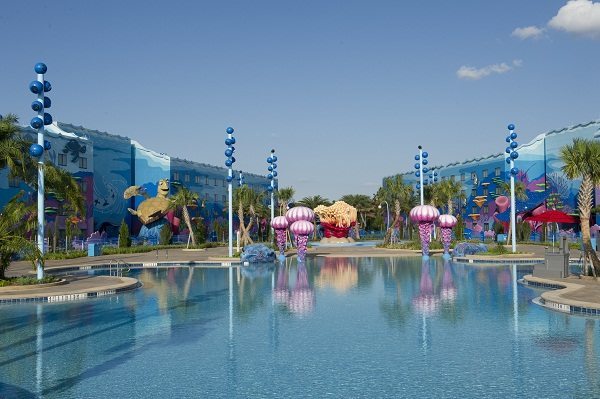 Disney's Art of Animation Resort: ÒBig BlueÓ Pool
