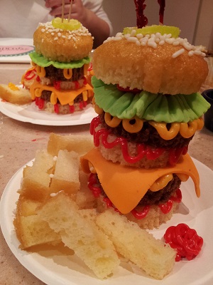 Our cupcake burgers