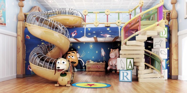 Andy's Room. Pic (c) Disney Cruise Line