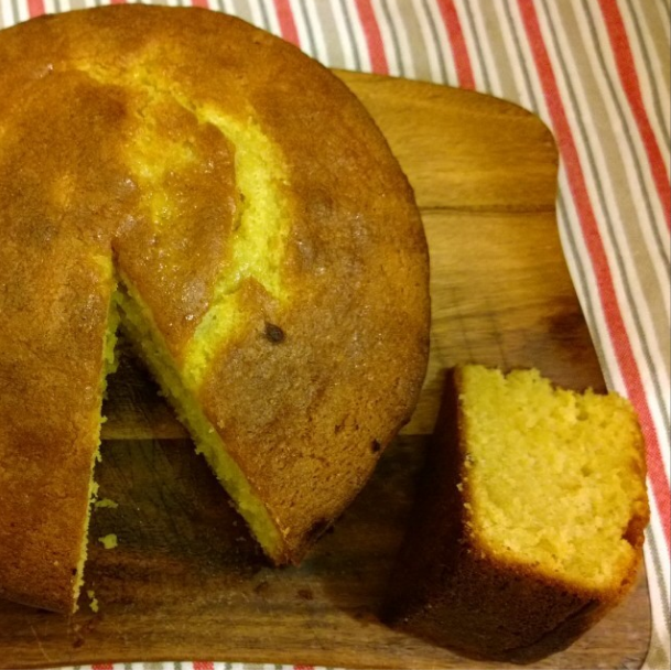 Clementine drizzle cake