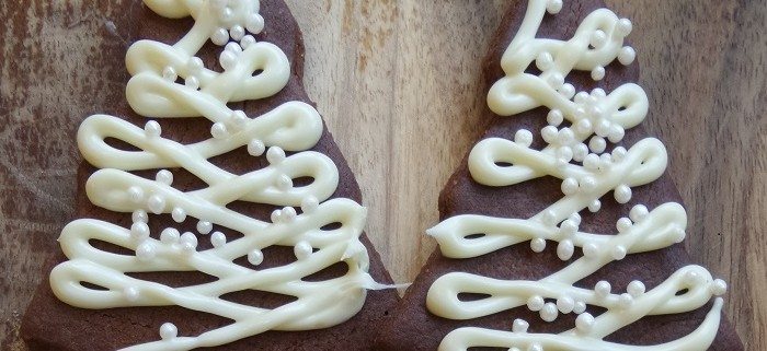 Christmas tree biscuits 2