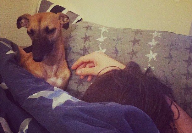 Lyra and Charlie - best mates