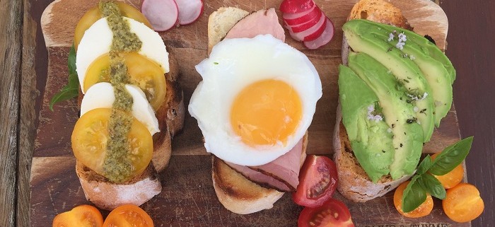 Summer toast small