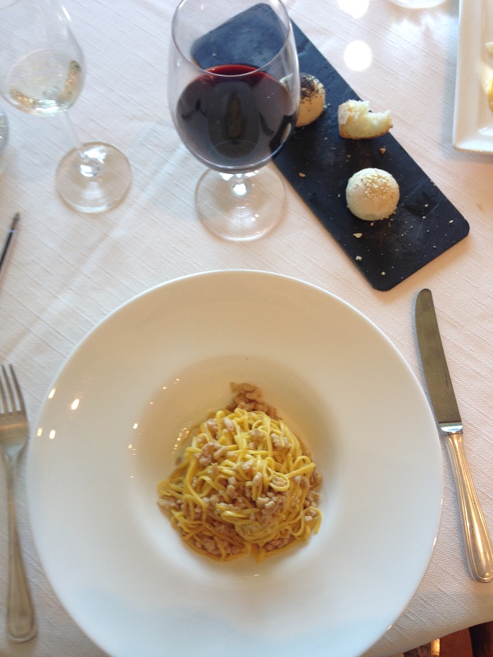 The sumptuous rabbit tagliolini