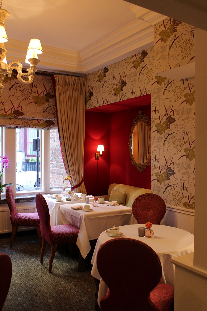 The tea lounge