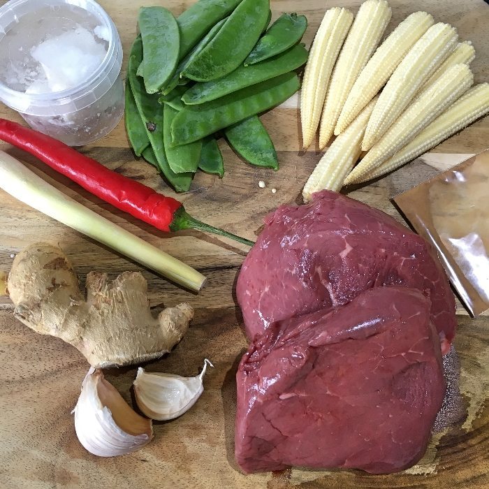 Mindful Chef beef rendang ingredients