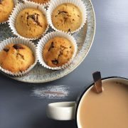 Vanilla breakfast muffins