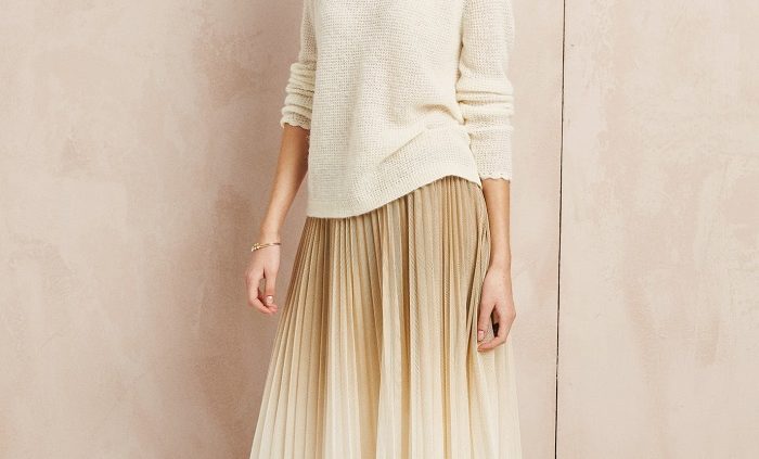 hush ombre skirt