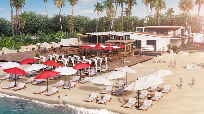 The Departure Beach from Virgin Holidays