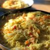 Coconut chilli prawn noodles