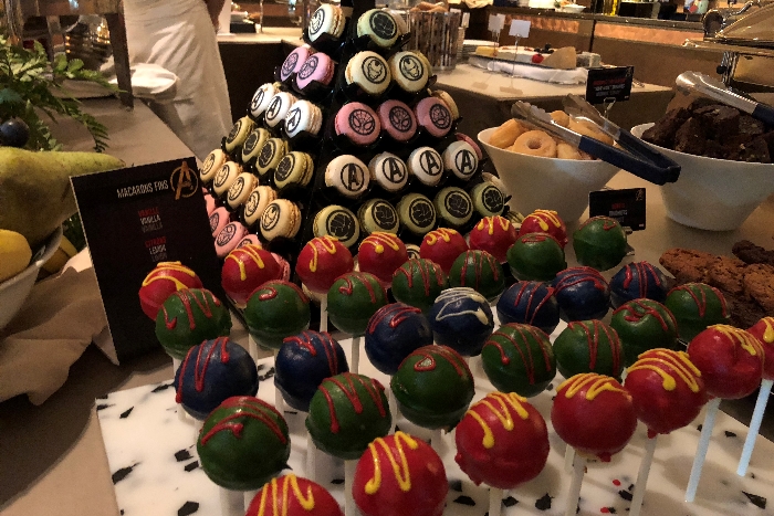 Delicious Marvel themed sweet treats