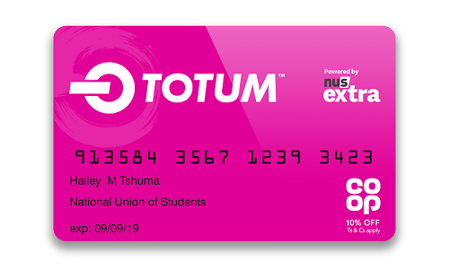 The TOTUM card (previously NUS Extra)
