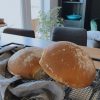 Easy no knead white bread