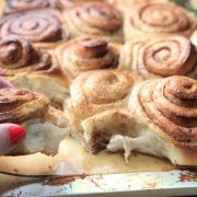 Swedish cinnamon buns kanelbullar