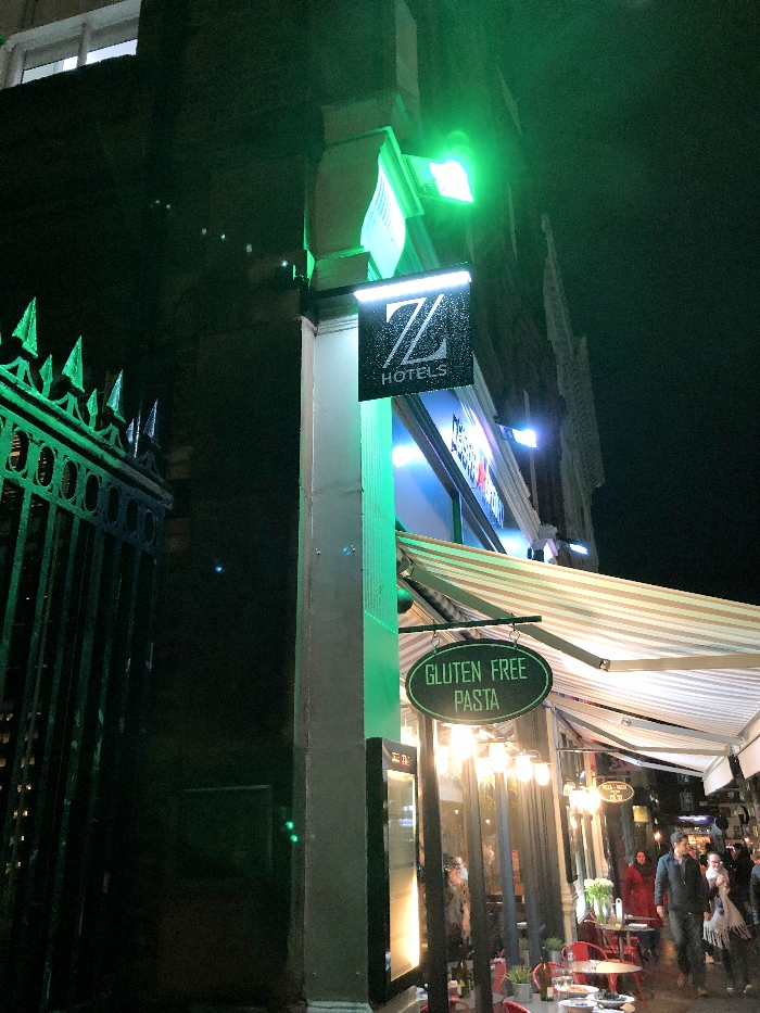 The Z Hotel Covent Garden, tucked away just off Bedford Street