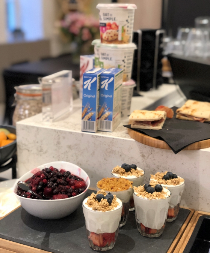 Z Hotel Covent Garden breakfast in the Z Cafe