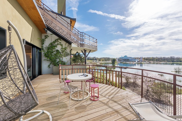 Apartments with a gorgeous view at Les Villages Nature Paris