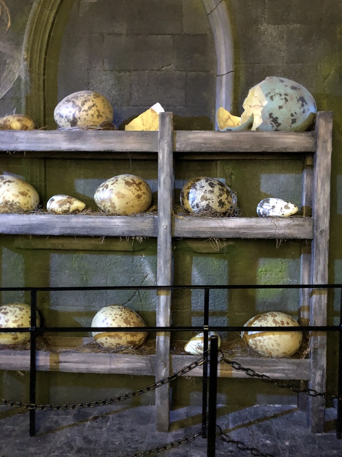Hagrid's impressive collection of dragons' eggs Hagrid's impressive collection of dragons' eggs