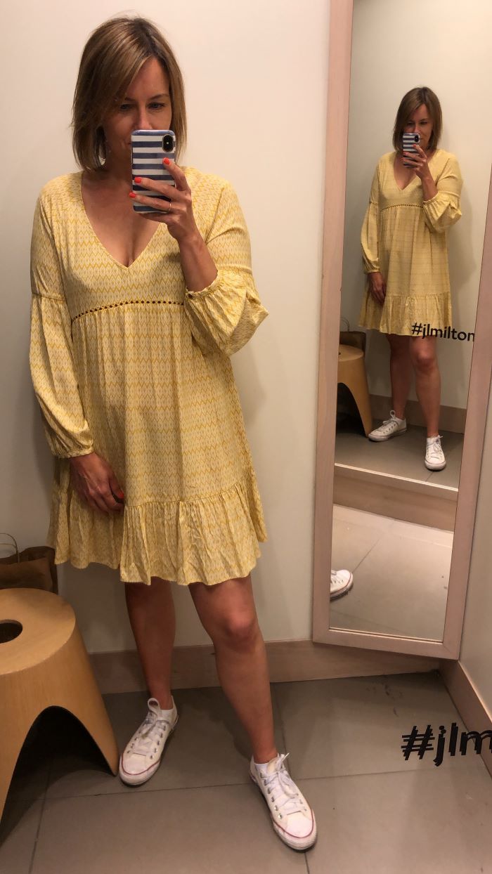 Mint Velvet Gemma smock dress