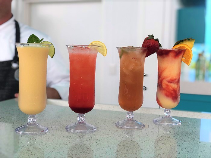 Cocktails at the Sand Bar