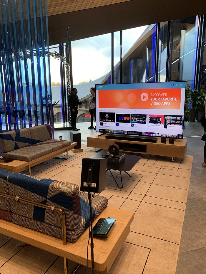 Teenagers will love the gaming sessions at Samsung KX