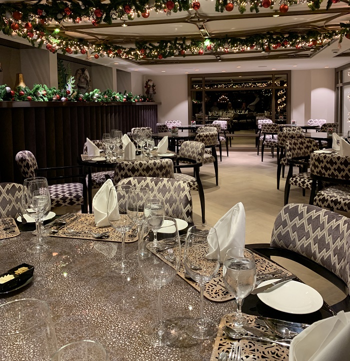 The gorgeous Chef's Table Restaurant